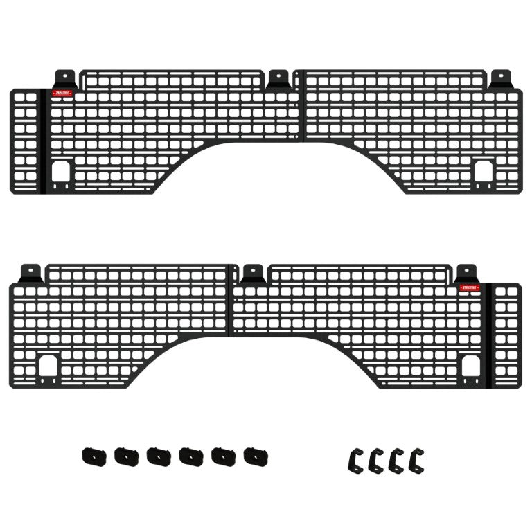 BUILTRIGHT Bedside Rack System - Full 4pc Kit | 5'7" 2014-2018 GM Sierra / Silverado 1500