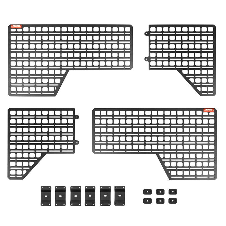 BUILTRIGHT Bedside Rack System - Full 4pc Kit | 2019-2024 GM Sierra / Silverado 1500