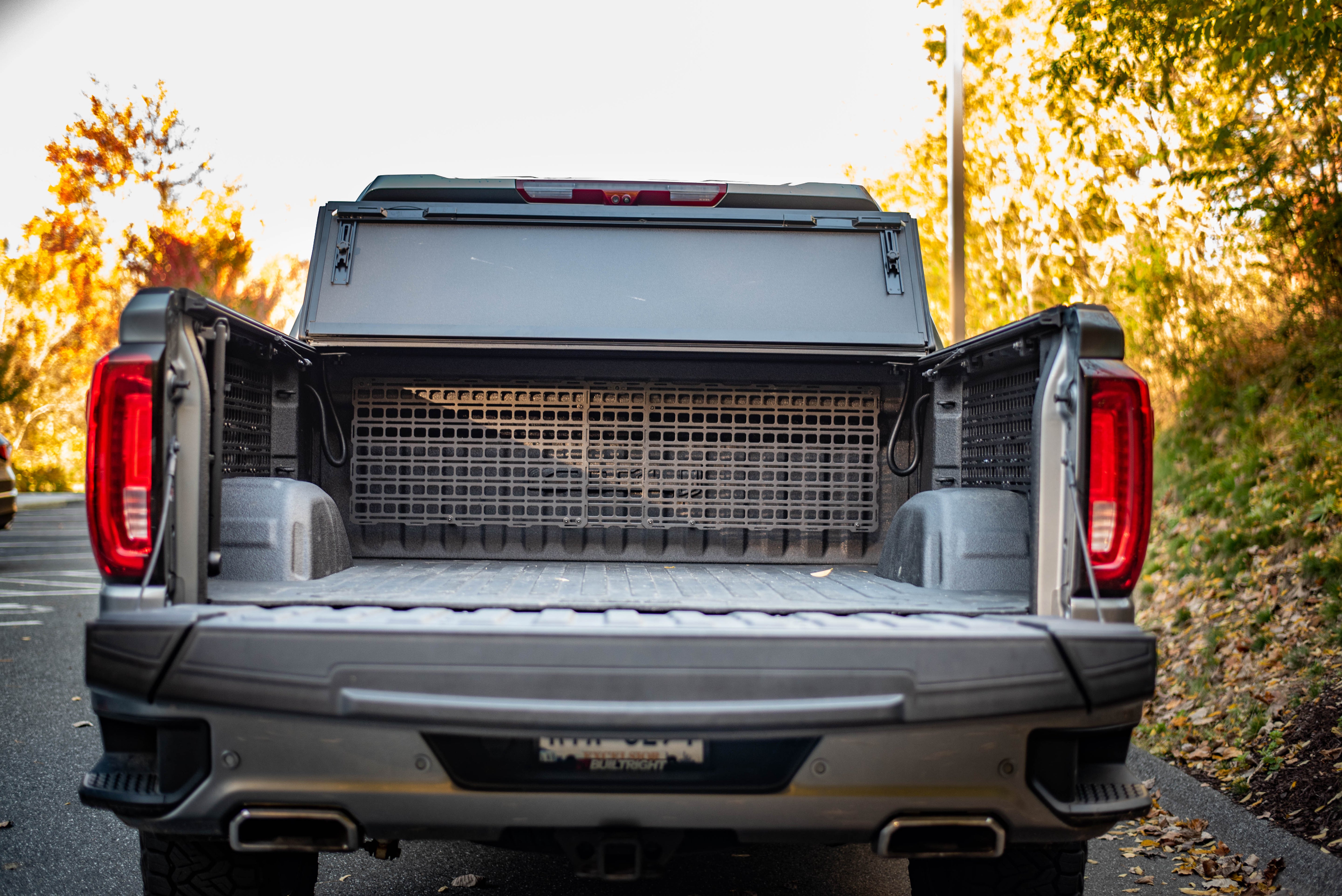 BUILTRIGHT Bedside Rack System - Cab Wall Kit | 2019-2024 GM Sierra / Silverado 1500