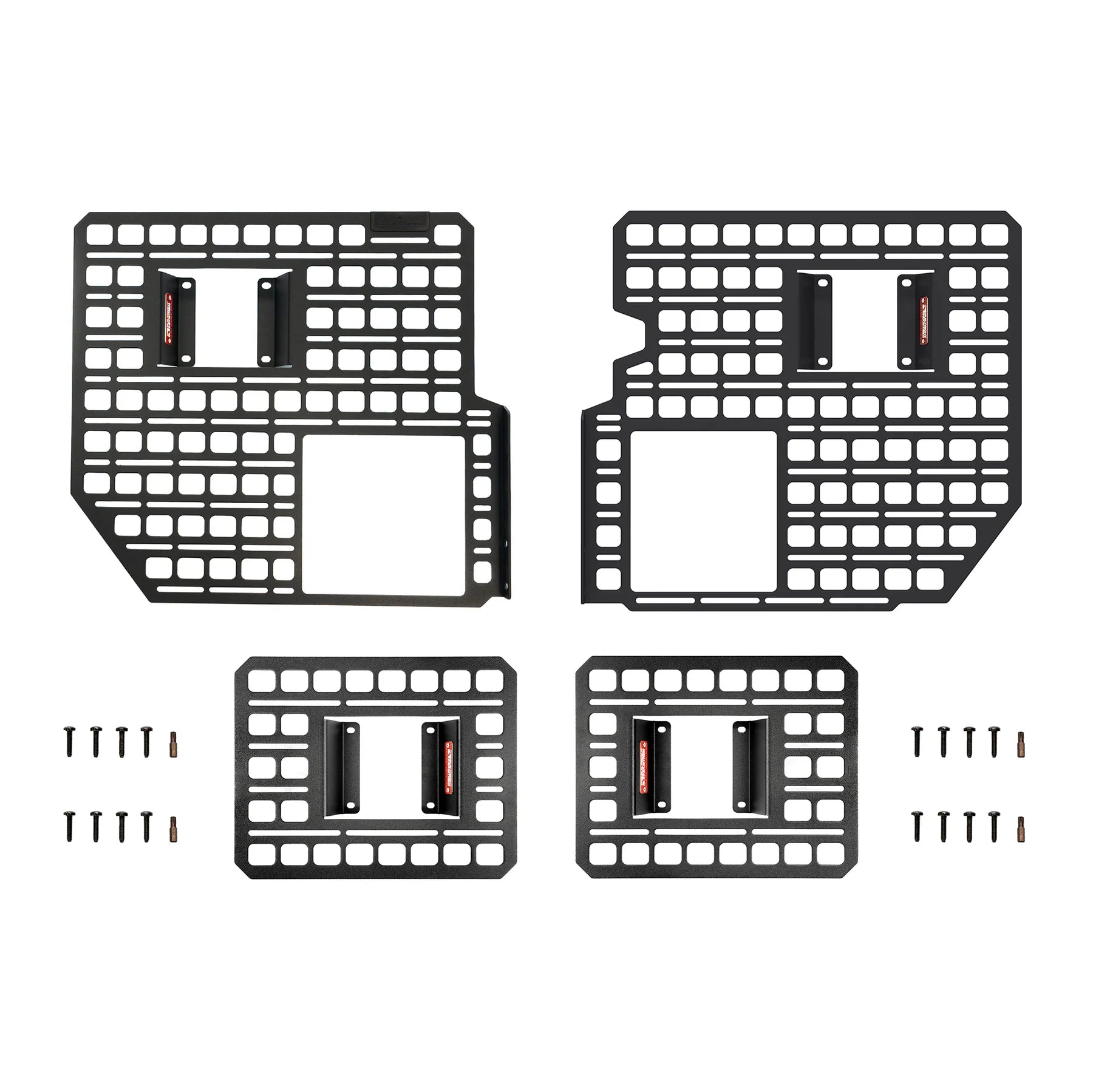 BUILTRIGHT 4pc Bedside Rack Panel Kit for 2024 Ford F-150