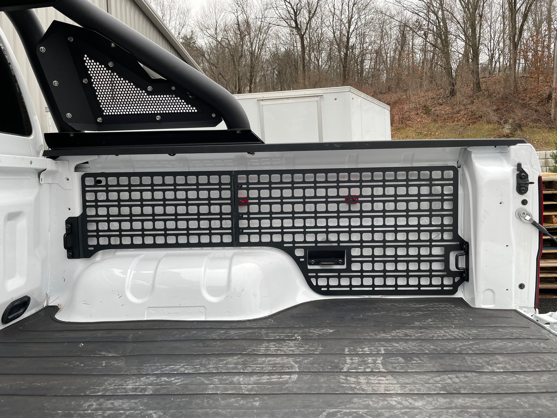 BUILTRIGHT 4pc Beside Rack System for 2019-Present Ford Ranger