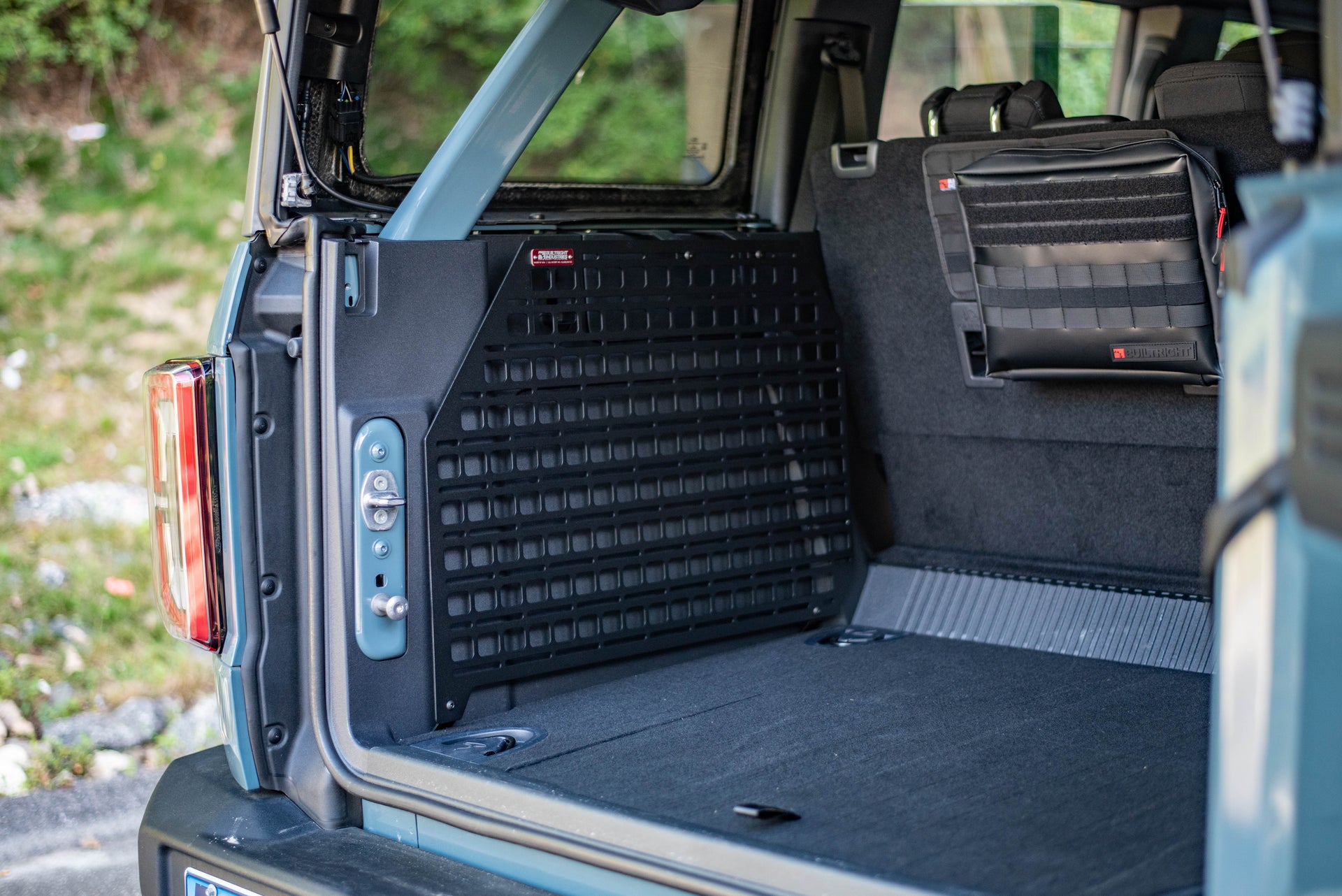 BUILTRIGHT Molle Cargo Panel - Full Kit for 4 Door 2021-Present Ford Bronco