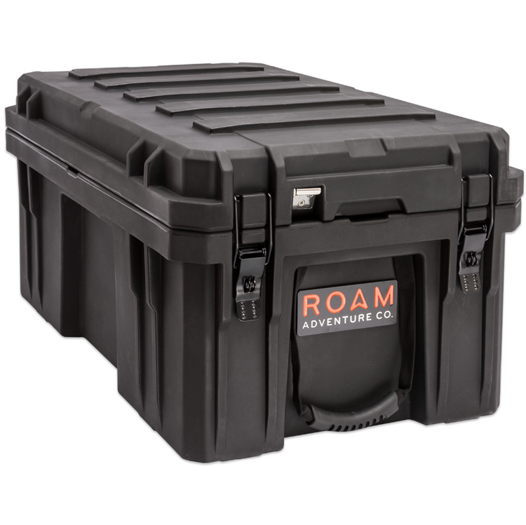 ROAM 105L Rugged Case - heavy-duty storage box in Black