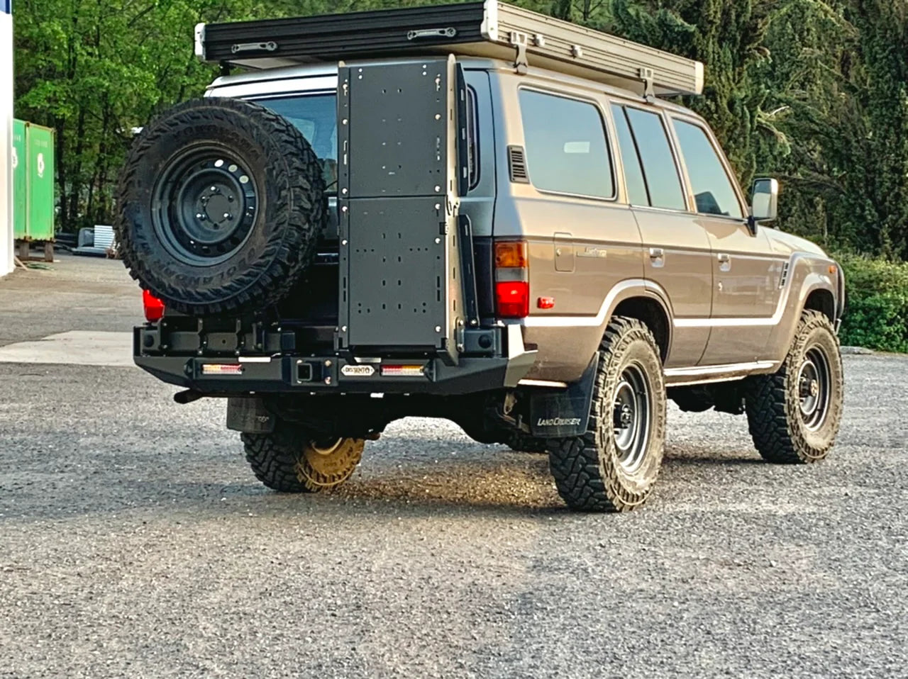 Dissent Off-Road Modular Rear Bumper for Toyota 60 Series Land Cruiser