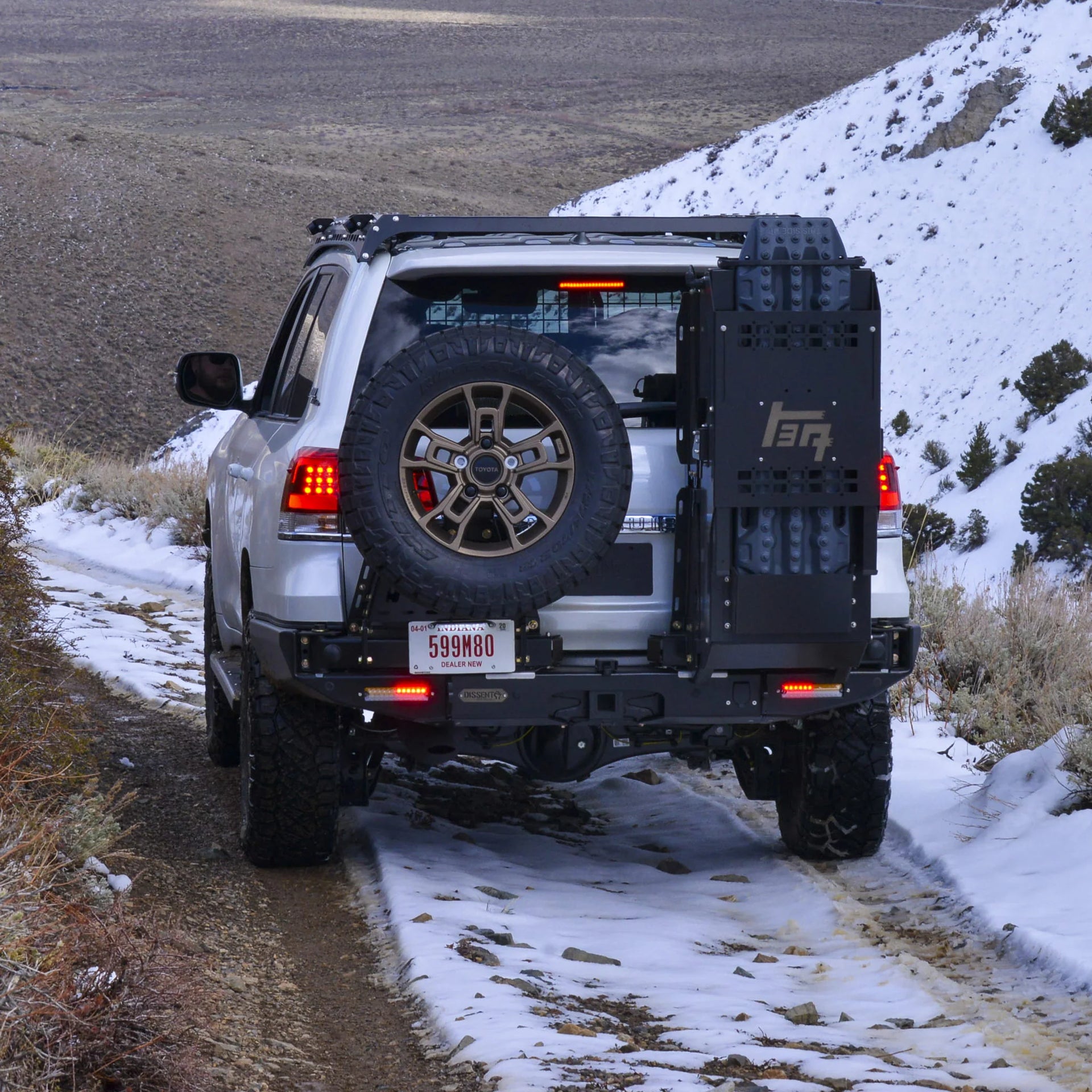 Dissent Off-Road Modular Rear Bumper for Toyota 200 Series Land Cruiser and 2008+ Lexus LX570