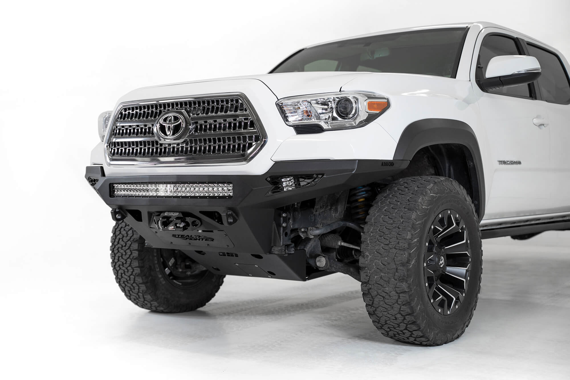 2016-2023 Toyota Tacoma Stealth Fighter Winch Front Bumper