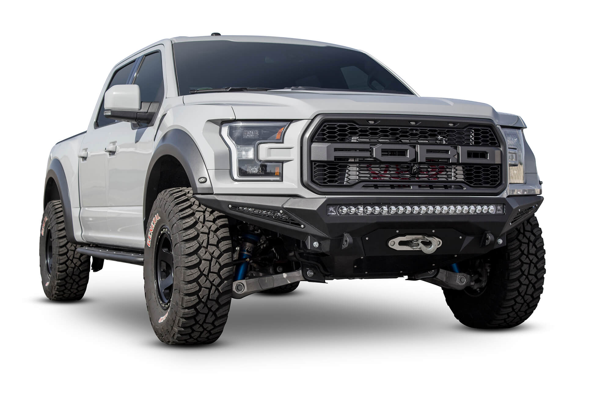 2017-2020 Ford Raptor Stealth Fighter Winch Front Bumper