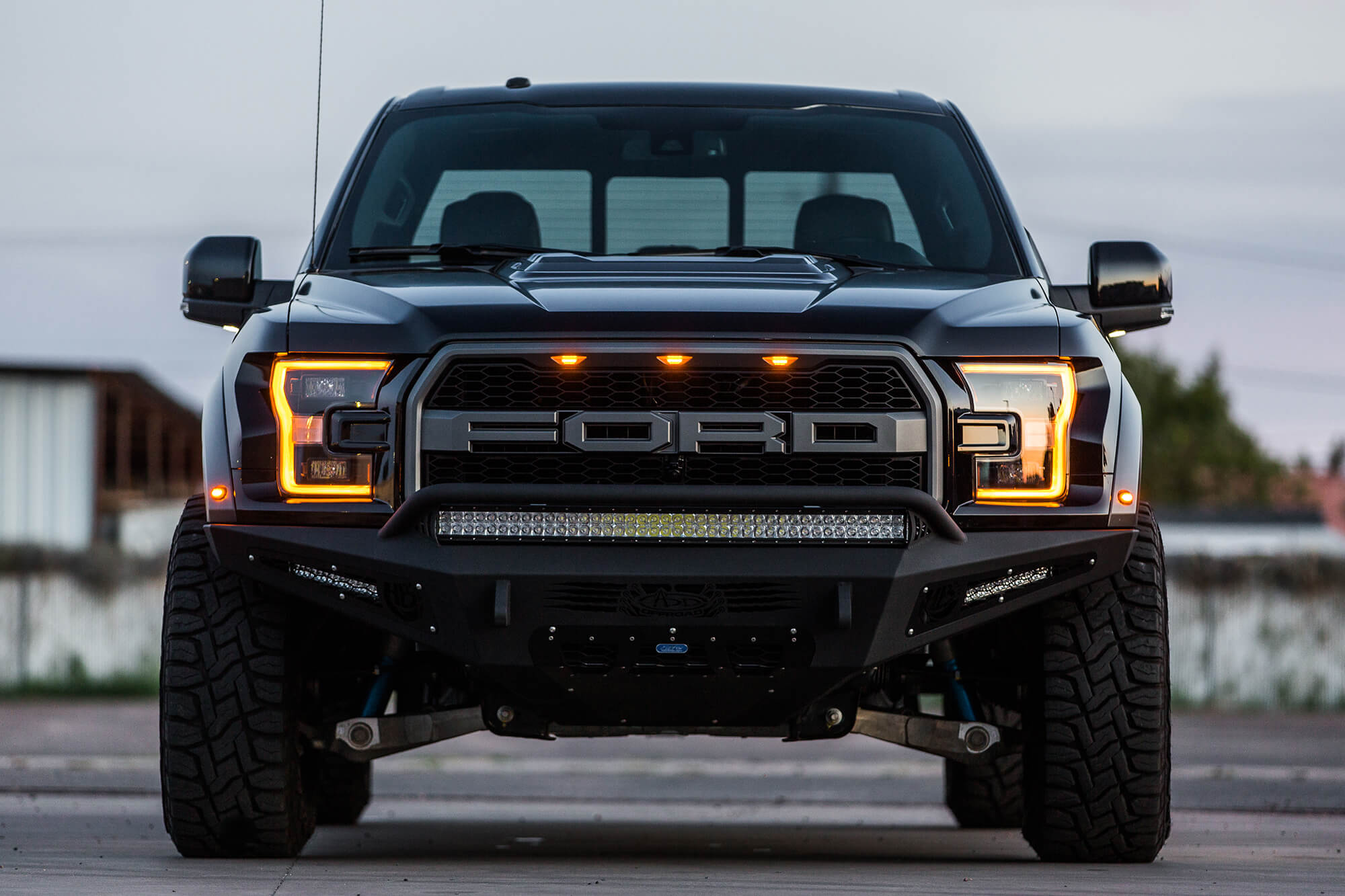 2017-2020 Ford Raptor HoneyBadger Front Bumper