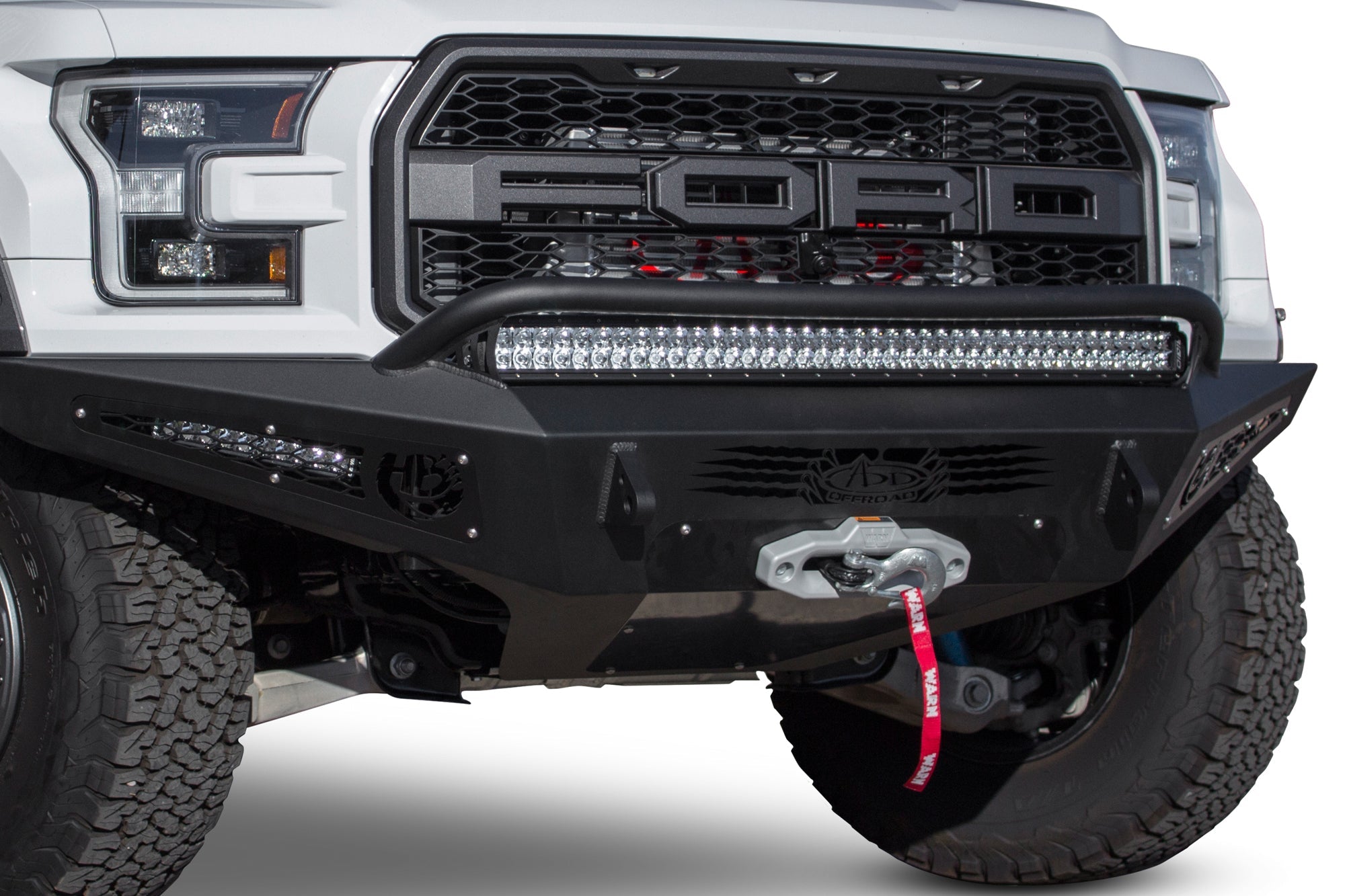 2017-2020 Ford F-150 Raptor HoneyBadger Front Bumper with Winch Mount | Heritage