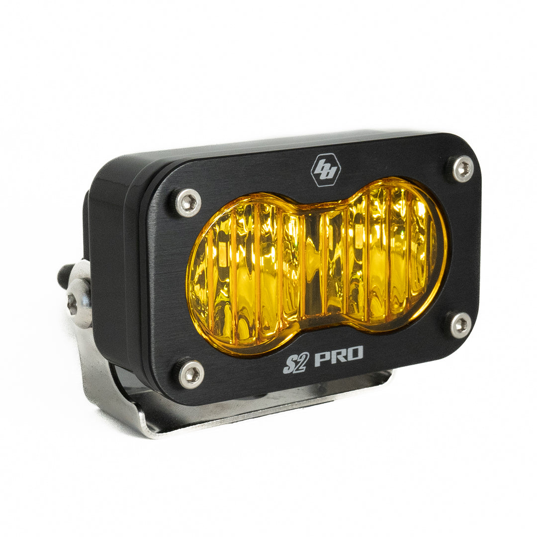 LED Light Wide Cornering Pattern Amber S2 Pro Baja Designs