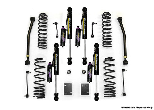 Dobinsons 3-3.5" MRR 3-Way Adjustable Suspension Lift Kit Jeep Gladiator JT - DSSKITMRA076 - DSSKITMRA076