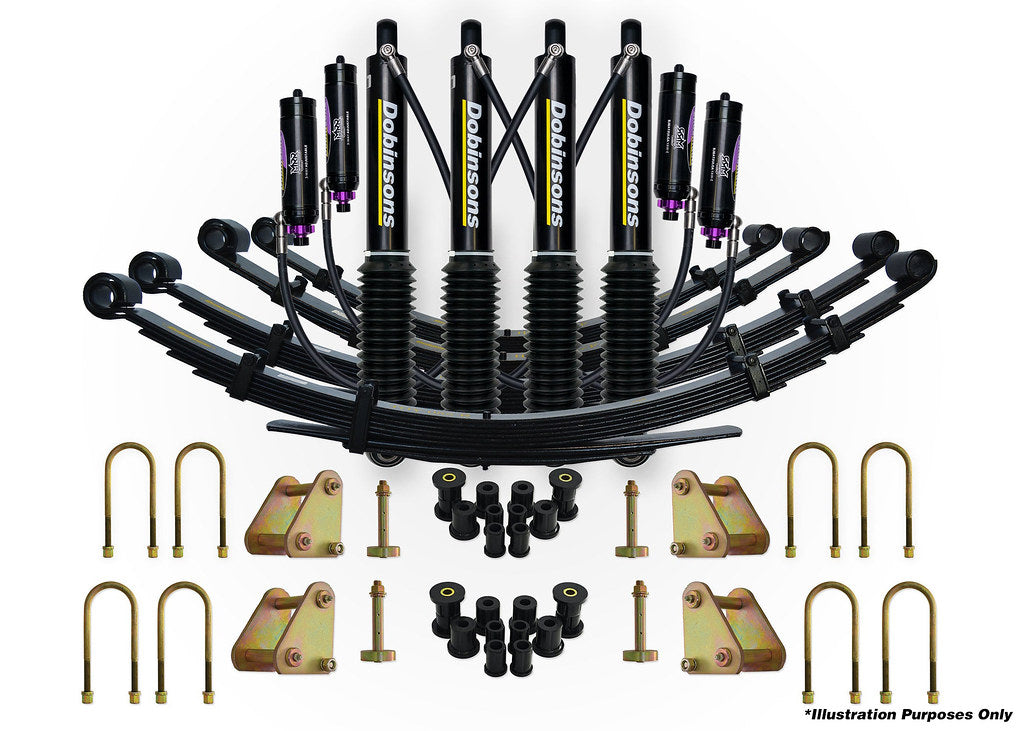 Dobinsons 4x4 2.0" MRR 3-Way Adjustable Suspension Kit for Toyota Landcruiser 60 Series - FJ60, FJ62, HJ60, HJ61 1980-1990 - DSSKITMRA73 - DSSKITMRA73