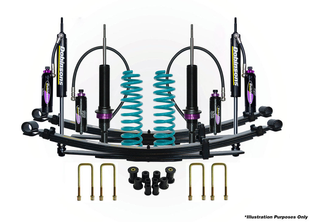 Dobinsons 1.5" to 3.0" MRR 3-way Adjustable Suspension Kit for 2005 to 2022 Tacoma 4x4 Double Cabs - DSSKITMRA05 - DSSKITMRA05