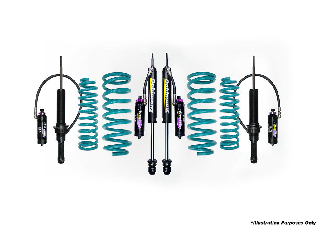 Dobinsons 3-4" MRR 3-way Adjustable Lift Kit for Toyota Sequoia 2023 on - DSSKITMRA23S - DSSKITMRA23S