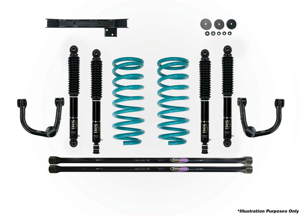 Dobinsons 2.5-3.0" IMS Lift Kit for Toyota Land Cruiser 100 Series / Lexus LX470 1998-2007  - DSSKITIMS75