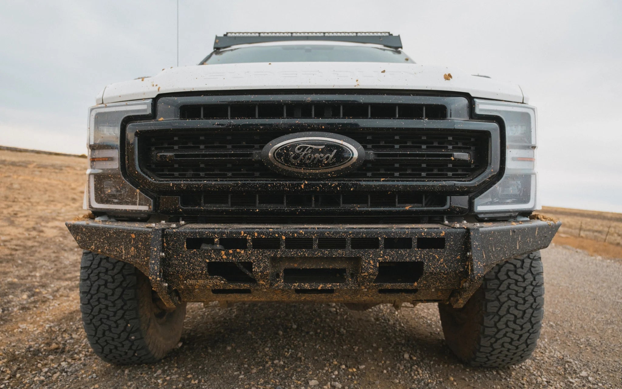 Dissent Off-Road Modular Front Winch Bumper for Ford Super Duty