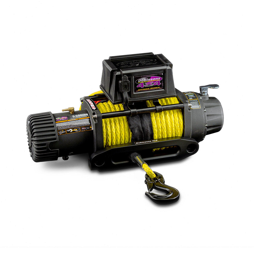 DOBINSONS 12000LB ELECTRIC WINCH WITH SYNTHETIC ROPE - EW80-3815S