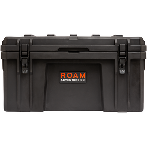 ROAM 82L Rugged Case - medium heavy-duty storage box shown in Black