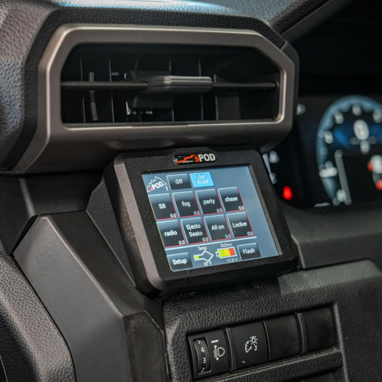 24-On Toyota Tacoma Touchscreen BantamX Kit sPod