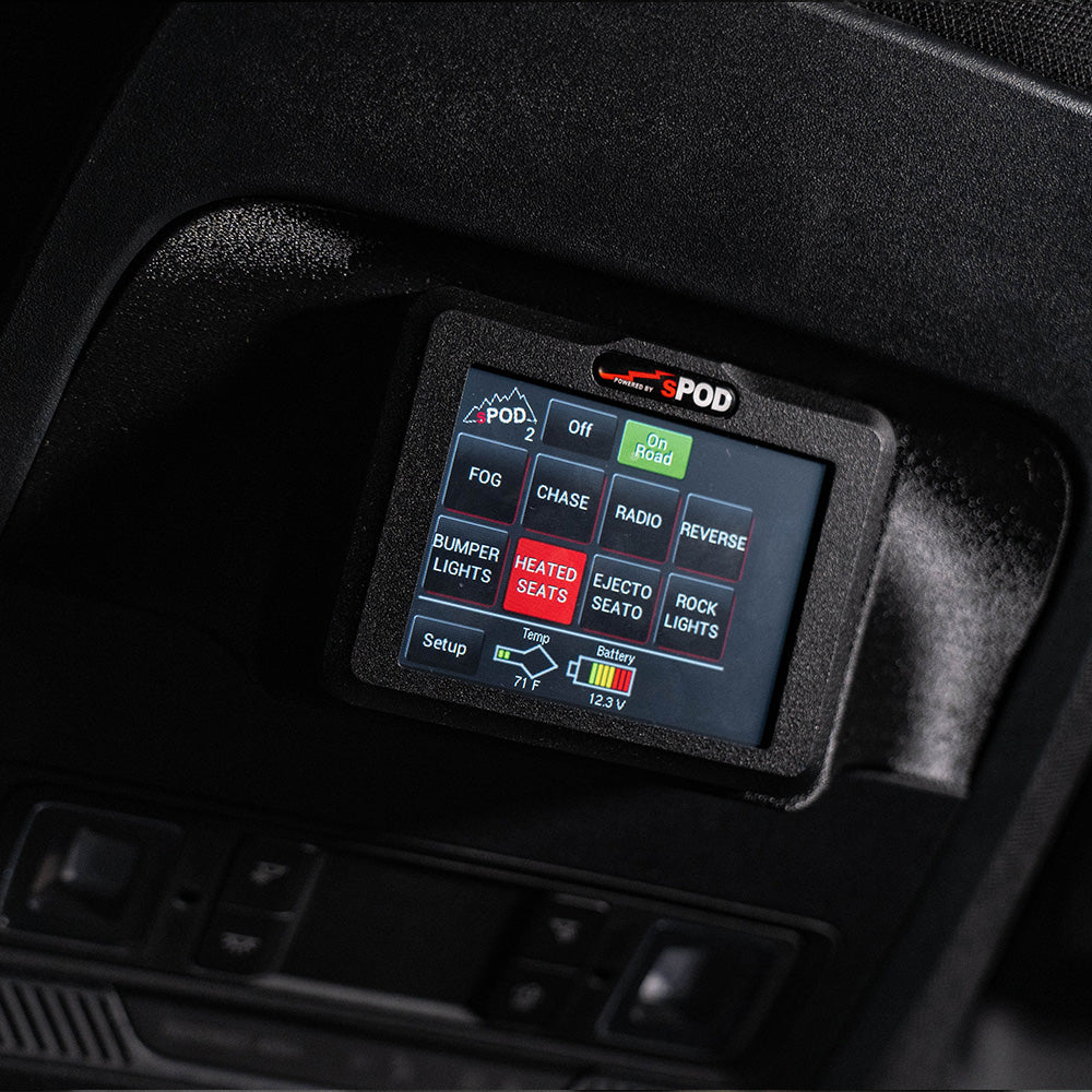 Touchscreen BantamX Vehicle Kit - Ford 2021-On F-150; F-150 Raptor sPOD