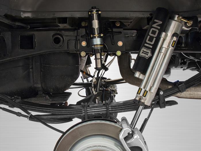 ICON Stage 4 Coilover Suspension Kit with Leaf Springs, Billet UCA, and Rear Bump System for 2017-2020 Ford Raptor