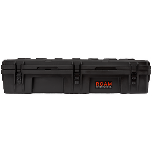 ROAM 95L Rugged Case — large low-profile durable storage box in Black color