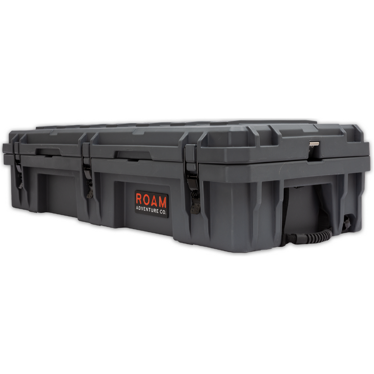 ROAM 95L Rugged Case — large low-profile durable storage box with Nylon rope handles