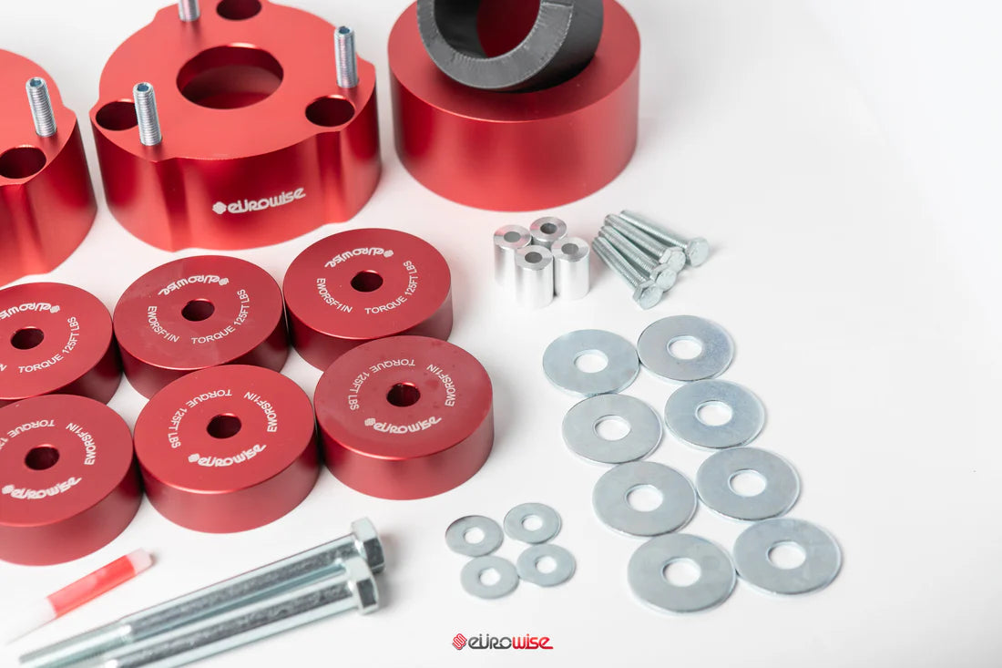 Eurowise Gen 2 (Steel Spring) 3" Lift Kit for 2011-2018 Porsche Cayenne