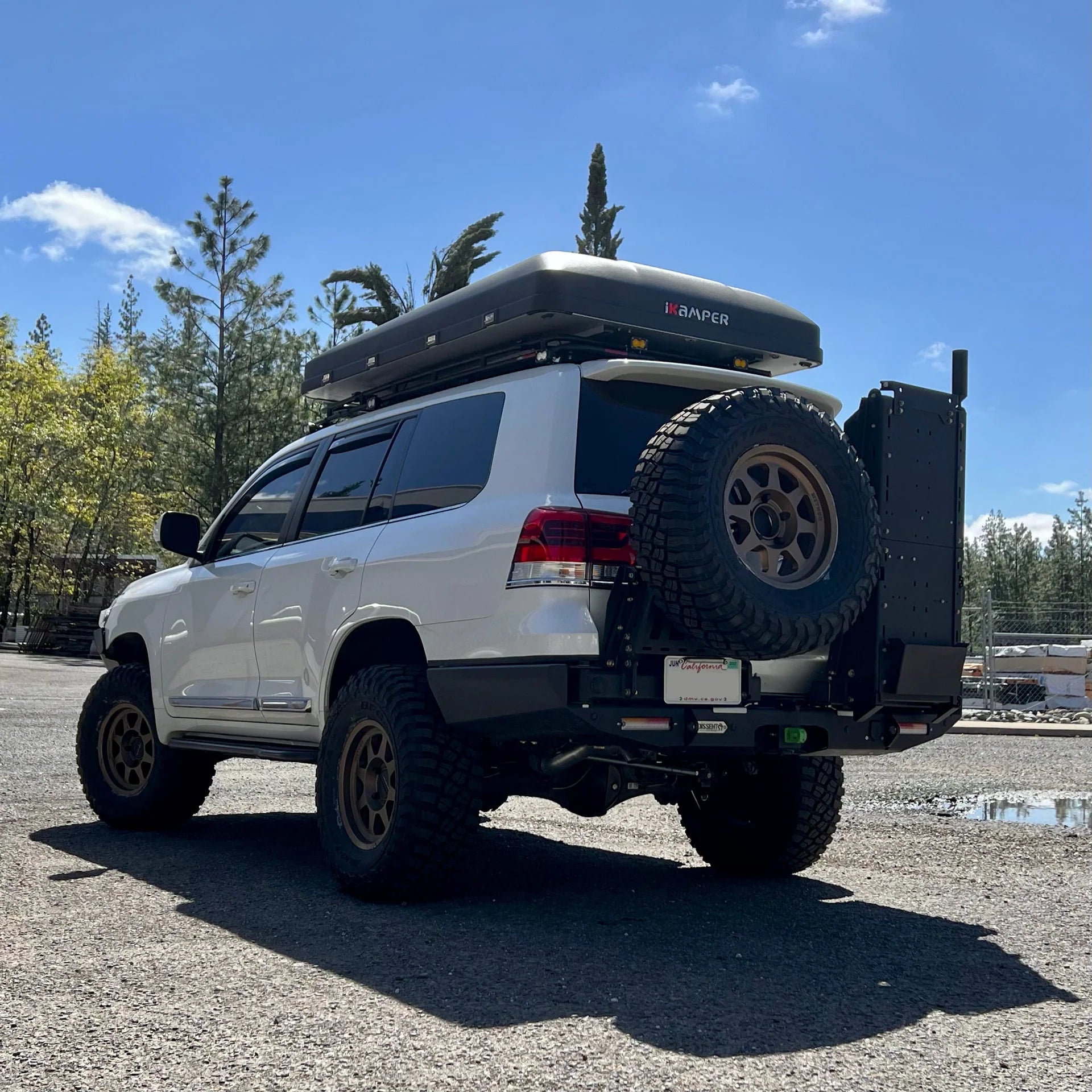 Dissent Off-Road Modular Rear Bumper for Toyota 200 Series Land Cruiser and 2008+ Lexus LX570