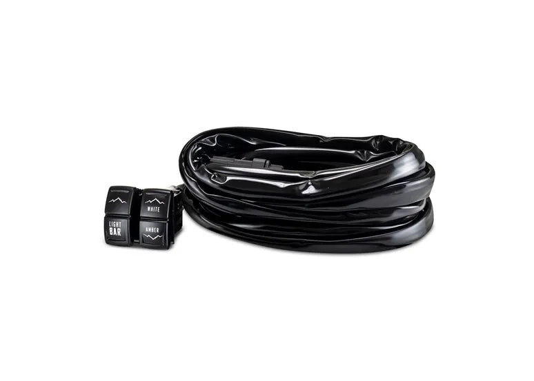 Borne Off-Road Light Bar Wire Harness For 10-20in Bar