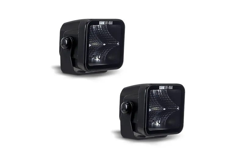 Borne Off-Road 3x3 Flood Pod Light Pair (2)