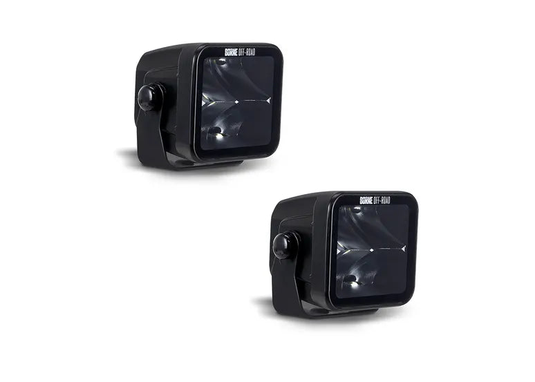 Borne Off-Road 3x3 Spot Pod Light Pair (2)