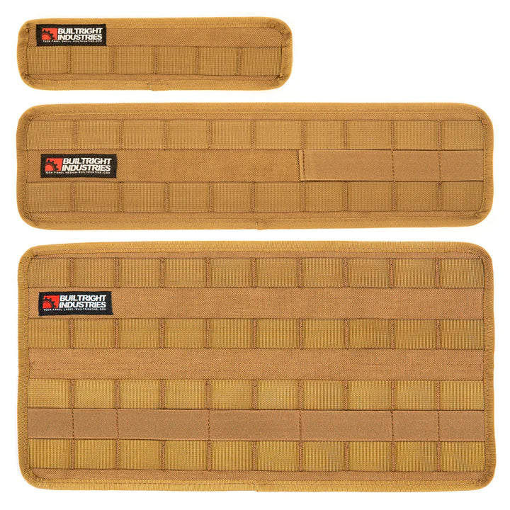 BUILTRIGHT VELCRO TECH PANEL - COYOTE TAN | 3PC KIT