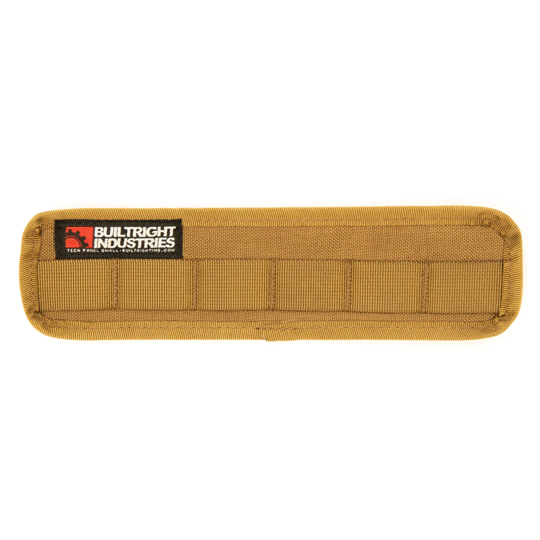 BUILTRIGHT VELCRO TECH PANEL - COYOTE TAN | SMALL (2.5" X 9.5")