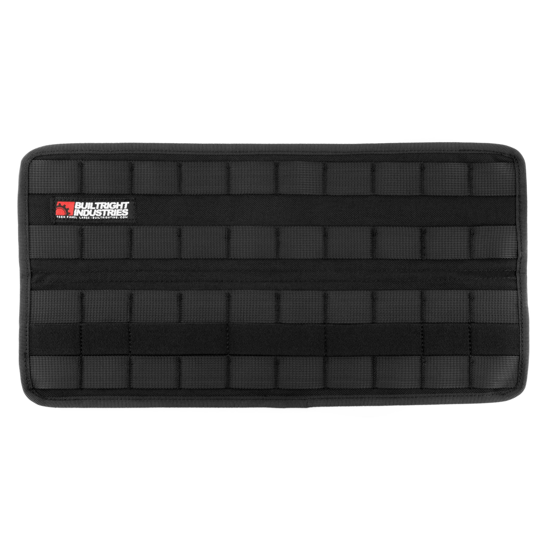 BUILTRIGHT VELCRO TECH PANEL - BLACK | LARGE (8" X 15.5")