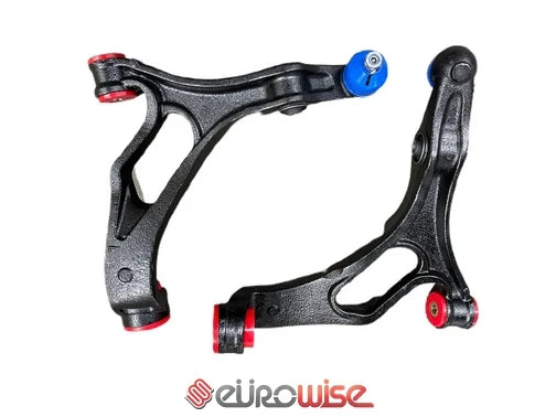 Eurowise Gen 1 and 2 Polyurethane Front Lower Control Arm Set for 2003-2010 Porsche Cayenne