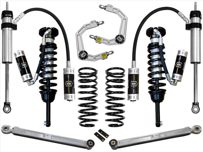 ICON Stage 5 Coilover Suspension Lift with Billet UCA/TA for 2003-2009 Lexus GX470