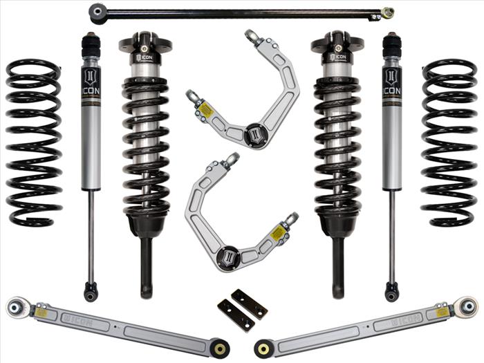 ICON Stage 3 Coilover Suspension Kit with Billet UCA/TA for 2010-2023 Lexus GX460