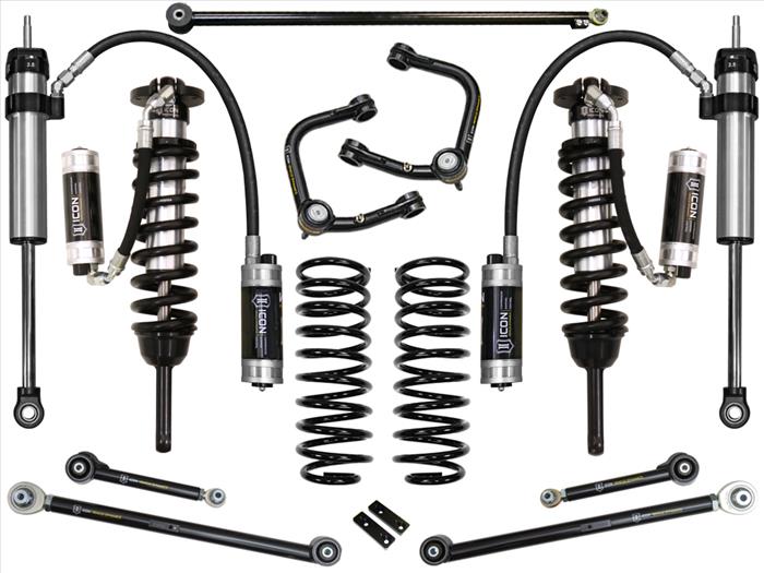 ICON Stage 7 Coilover Suspension Kit with Tubular UCA/TA for 2010-2023 Lexus GX460