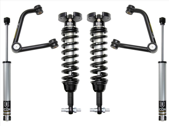 ICON Stage 2 Coilover Suspension Kit for 2019-2024 GM Sierra / Silverado with Tubular UCA