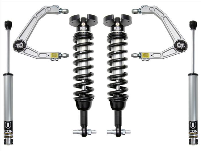 ICON Stage 2 Coilover Suspension Kit for 2019-2024 GM Sierra / Silverado with Billet UCA