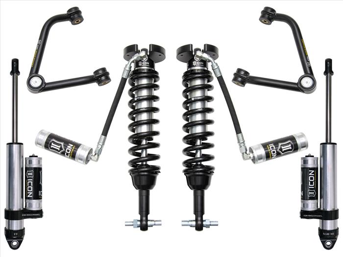 ICON Stage 4 Coilover Suspension Kit for 2019-2024 GM Sierra / Silverado with Tubular UCA