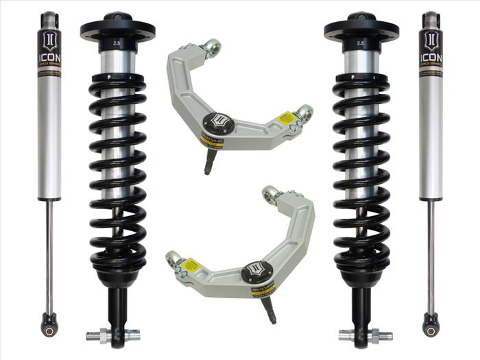 ICON Stage 2 Coilover Suspension Kit with Billet UCA for 2015-2020 Ford F-150 2WD