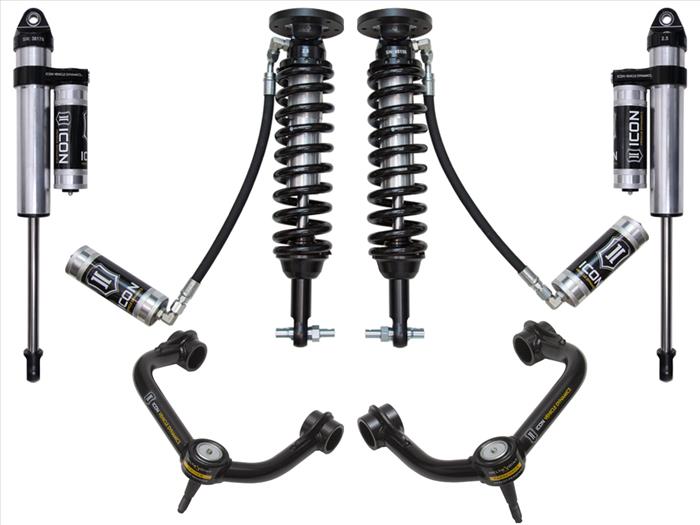 ICON Stage 4 Coilover Suspension Kit with Tubular UCA for 2015-2020 Ford F-150 2WD