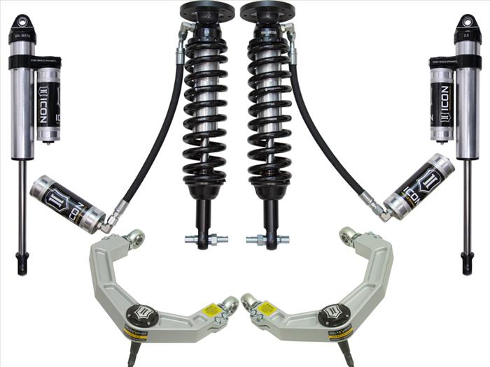 ICON Stage 4 Coilover Suspension Kit with Billet UCA for 2015-2020 Ford F-150 2WD