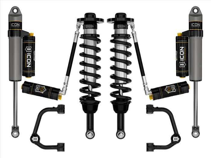 ICON Stage 3 Coilover Suspension Kit 3.5-4.5" for 2021+ Ford F-150 4WD