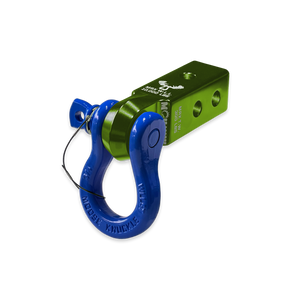 B'oh 3/4 Pin Shackle & 2.0 Receiver (Bean Green and Blue Balls Combo)