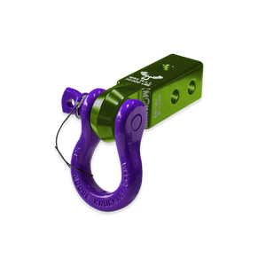 B'oh 3/4 Pin Shackle & 2.0 Receiver (Bean Green and Grape Escape Combo)