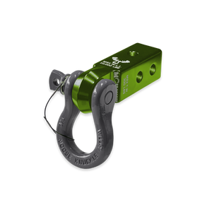 B'oh 3/4 Pin Shackle & 2.0 Receiver (Bean Green and Gun Gray Combo)