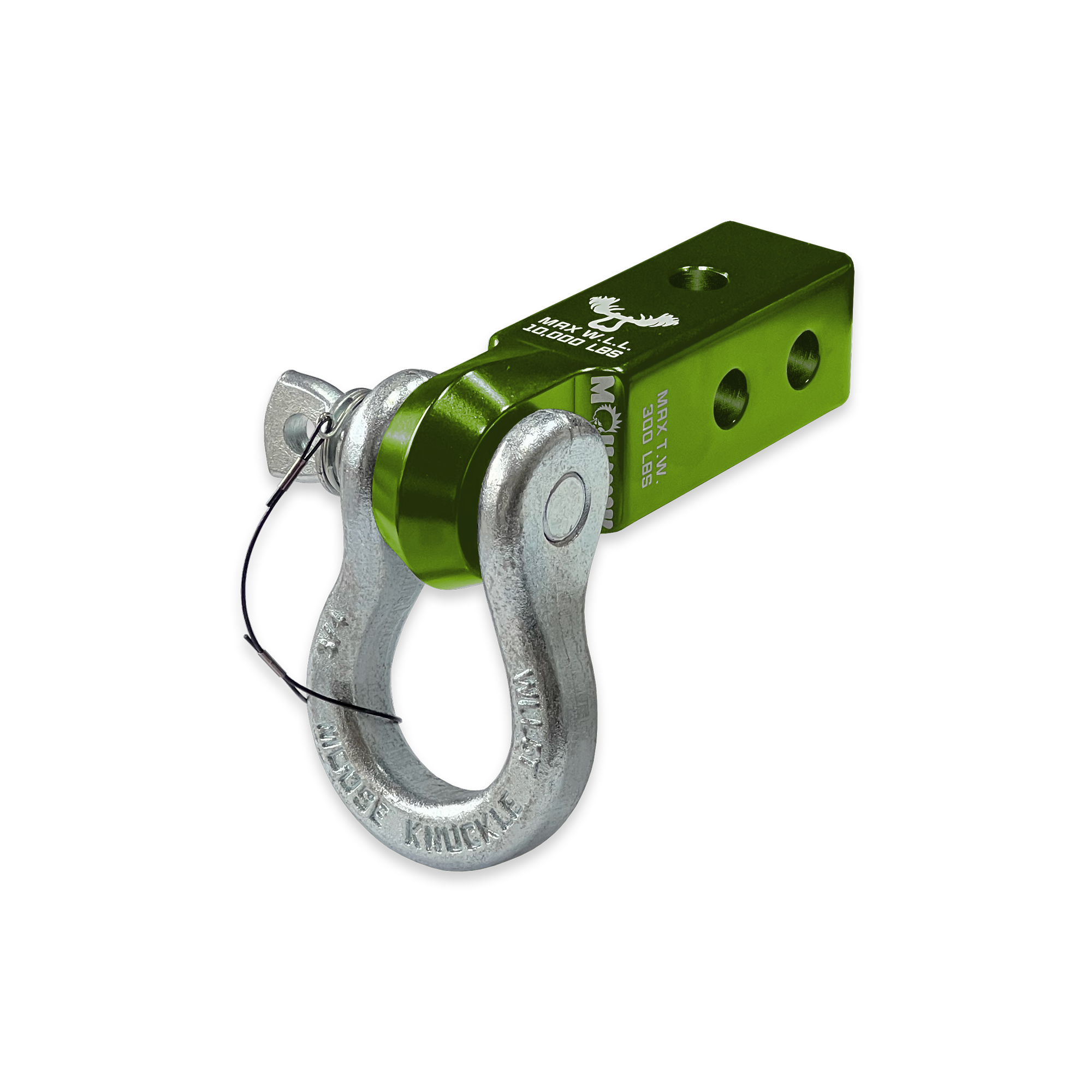 B'oh 3/4 Pin Shackle & 2.0 Receiver (Bean Green and Nice Gal Combo)